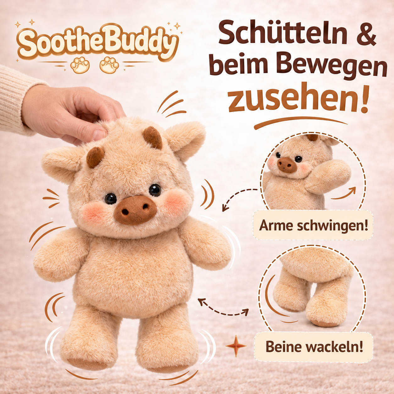 SootheBuddy™ Running Plushie